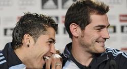 Cristiano Ronaldo (i) e Iker Casillas, en rueda de prensa. | Archivo