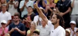 Feliciano Lpez celebra su victoria en Wimbledon contra Lukasz Kubot. | EFE