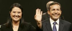 Keiko Fujimori y Ollanta Humala. | EFE