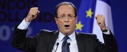Francois Hollande, durante el mitin. | EFE