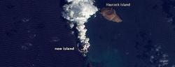 Nace una isla en el Mar Rojo | NASA