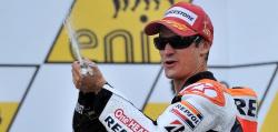 Danie Pedrosa celebra su triunfo en el GP de Alemania. | EFE