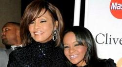 Whitney Houston junto a su hija