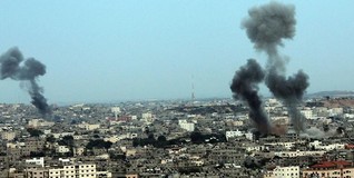 Bombardeos israeles en la Franja. | Efe