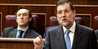 Rajoy, en una sesin en el Congreso | Archivo