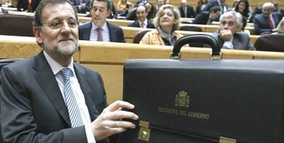 Mariano Rajoy, el pasado 1 de agosto, durante su comparecencia por el caso Brcenas | EFE