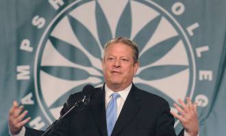 Al Gore, dando una conferencia en abril de 2012. |  Cordon Press