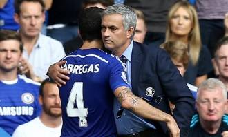 José Mourinho y Cesc Fábrega.s | Archivo