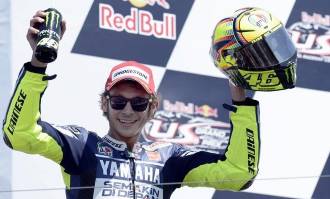 Valentino Rossi reconoció que el podio le supo como una victoria | EFE