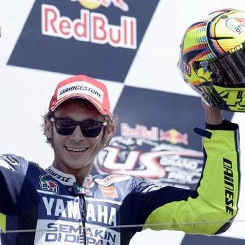 Valentino Rossi reconoció que el podio le supo como una victoria | EFE