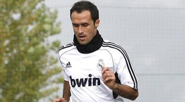 Ricardo Carvalho, durante un entrenamiento del Real Madrid. | EFE