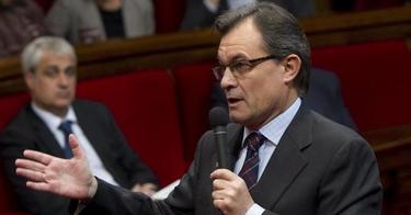 Artur Mas, en el Parlamento cataln | EFE