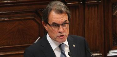 Artur Mas, este miércoles en el Parlamento catalán | EFE