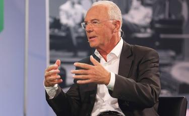 Franz Beckenbauer, durante la entrevista en ZDF | Cordon Press