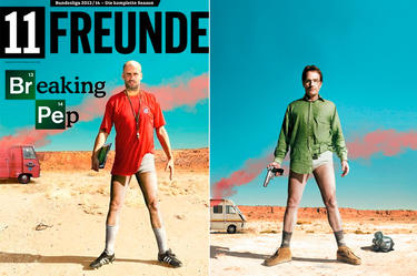 La portada y la imagen de 'Breaking Bad'