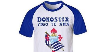Camiseta creada por un grupo de seguidores del Celta de Vigo.