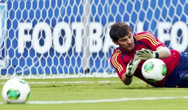 Iker Casillas, portero de la seleccin espaola. | Cordon Press