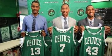 Fab Melo, Jared Sullinger y Kris Joseph, tres caras nuevas esta temporada.
