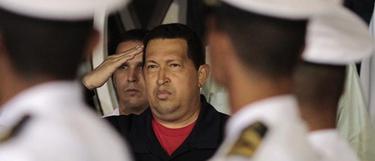 Hugo Chávez en una foto de archivo