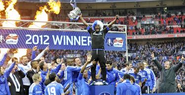 El Chelsea celebra su ttulo de la FA Cup. | EFE