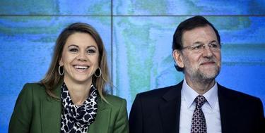 Cospedal y Rajoy, en el Comit Ejecutivo | EFE