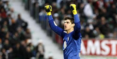 Thibaut Courtois, portero del Atltico de Madrid. | EFE