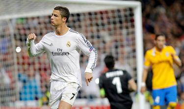 Cristiano Ronaldo celebra su segundo gol a la Juventus de Turn. | Cordon Press