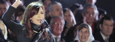 Cristina Fernández de Kirchner durante las celebraciones de la Revolución de Mayo | EFE