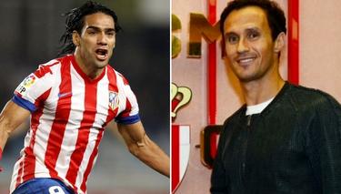 Radamel Falcao y Ricardo Carvalho.