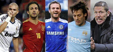 Pepe, Cesc, Mata, Silva y Simeone, grandes ausentes en la lista de 23 aspirantes.