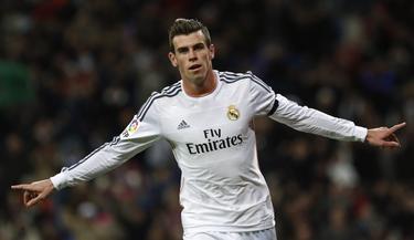 Bale celebra uno de los tantos ante el Valladolid. | Cordon Press