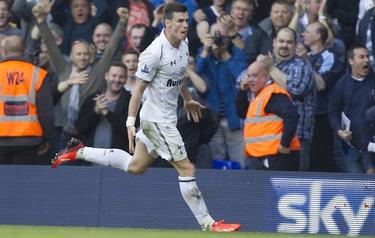 Gareth Bale celebra un gol del Tottenham | Cordon Press