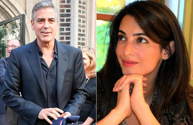 George Clooney y Amal Alamuddin | Cordon Press y Twitter