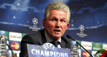Jupp Heynckes, en una rueda de prensa con el Bayern. | Archivo