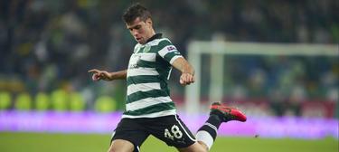 Emiliano Insa, cuando jugaba en el Sporting de Lisboa. | Cordon Press