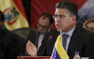 El ministro de Exteriores venezolano