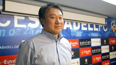 Keisuke Sakamoto, president del Sabadelle. | Foto: Pedro Salado / cesabadell.cat