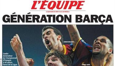 Extracto de la portada del diario L'quipe del 16 de enero de 2013.
