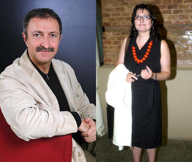 Paco Lobatn y Mari Pau Domnguez