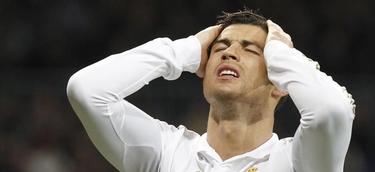Ronaldo se lamenta por una de las muchas ocasiones marradas. | EFE