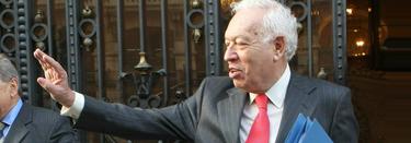 Garca Margallo, tras una reunin con diplomticos peruanos | EFE/Archivo