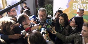 Mndez, atendiendo a los medios | Efe