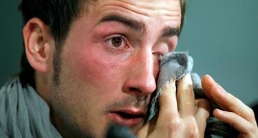 Miki Roqu, durante una rueda de prensa. | Archivo