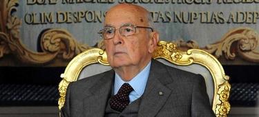 El presidente italiano, Giorgio Napolitano.