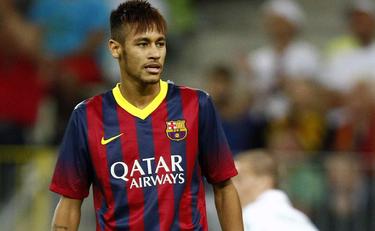 Neymar volvi a marcar con la camiseta del Bara. | Archivo