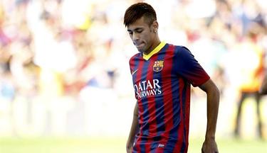 Neymar, en su presentacin | EFE