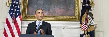 Obama, en comparecencia de prensa | EFE
