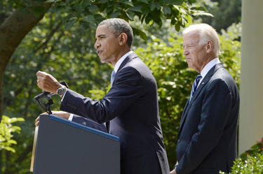 Obama y su vicepresidente, Joe Biden | Efe