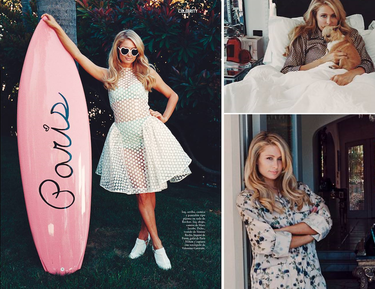 Paris Hilton | Revista 'Elle'