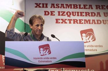Pedro Escobar, durante la Asamblea | EFE